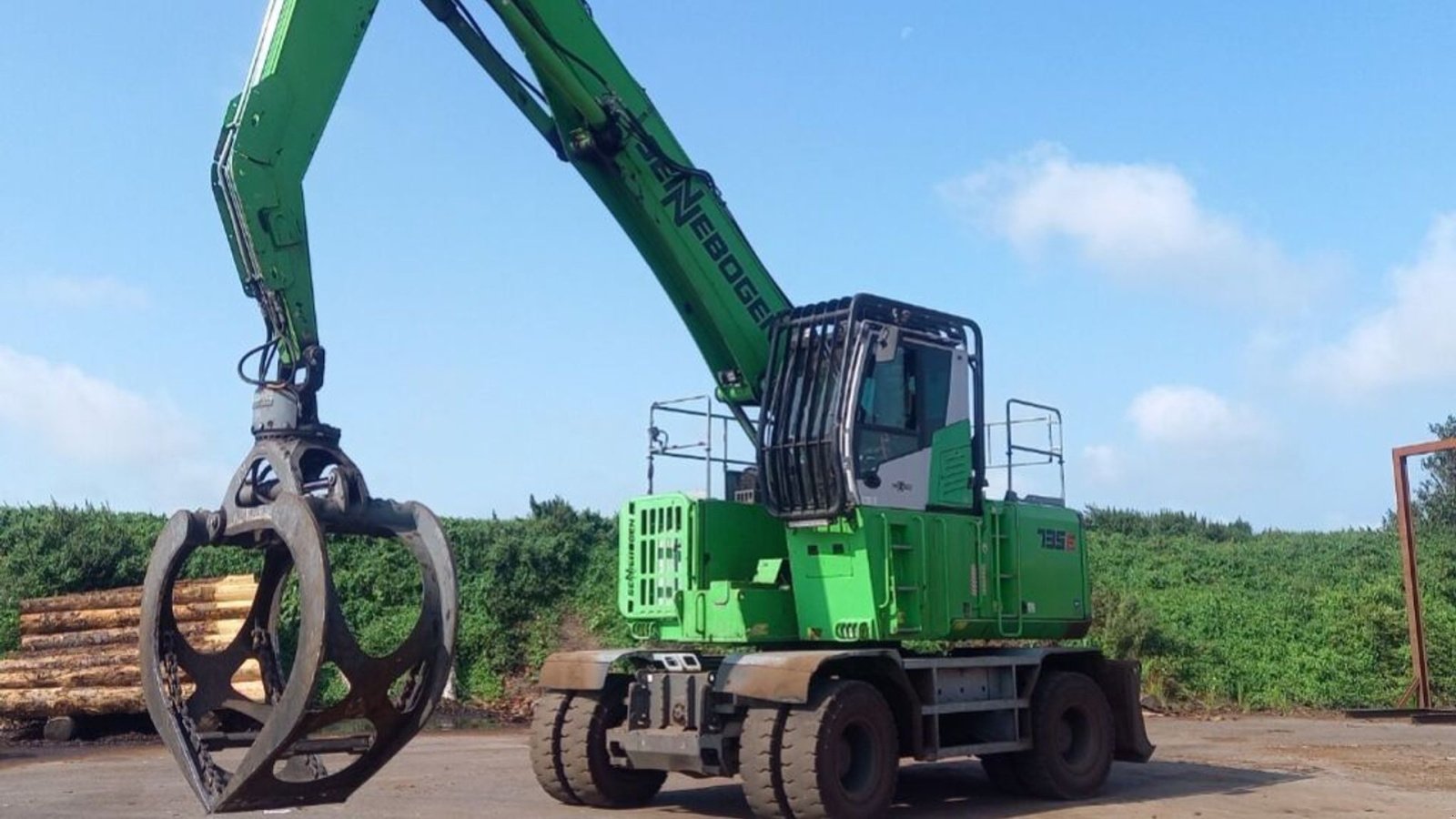 Sonstige Bagger & Lader du type Sennebogen 735E, Gebrauchtmaschine en Rødovre (Photo 1)