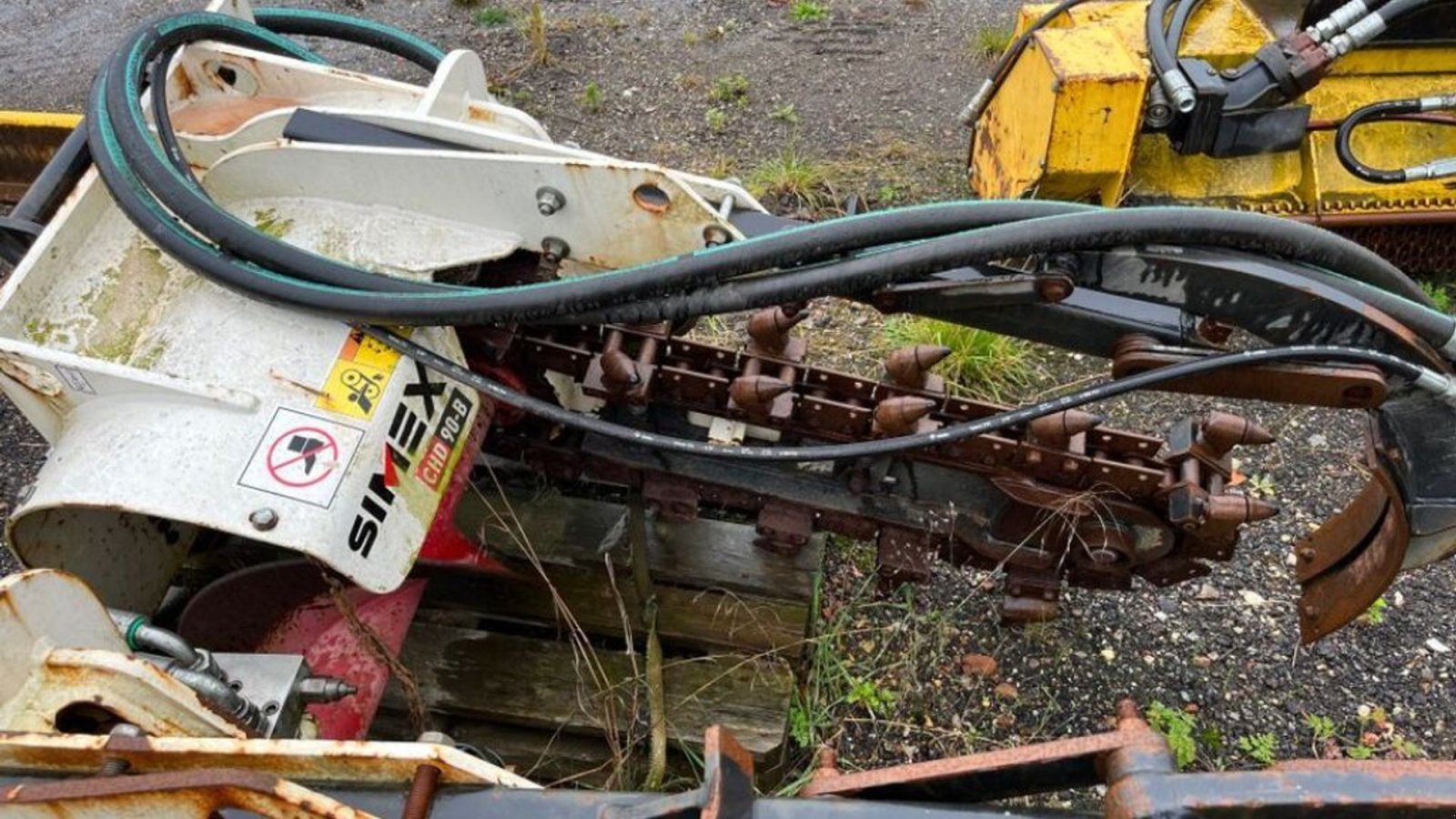 Sonstige Bagger & Lader typu Simex CHD 90-B, Gebrauchtmaschine w Rødovre (Zdjęcie 4)
