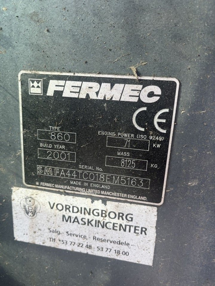 Sonstige Bagger & Lader van het type Sonstige 860, Gebrauchtmaschine in Skive (Foto 6)