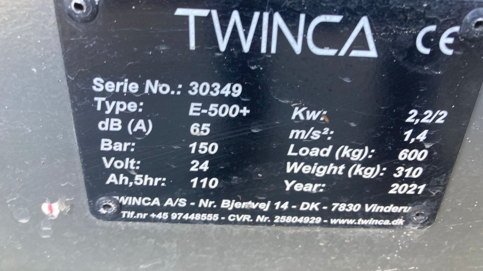 Sonstige Bagger & Lader от тип Sonstige E-500 Plus - Elektrisk, Gebrauchtmaschine в Roskilde (Снимка 7)