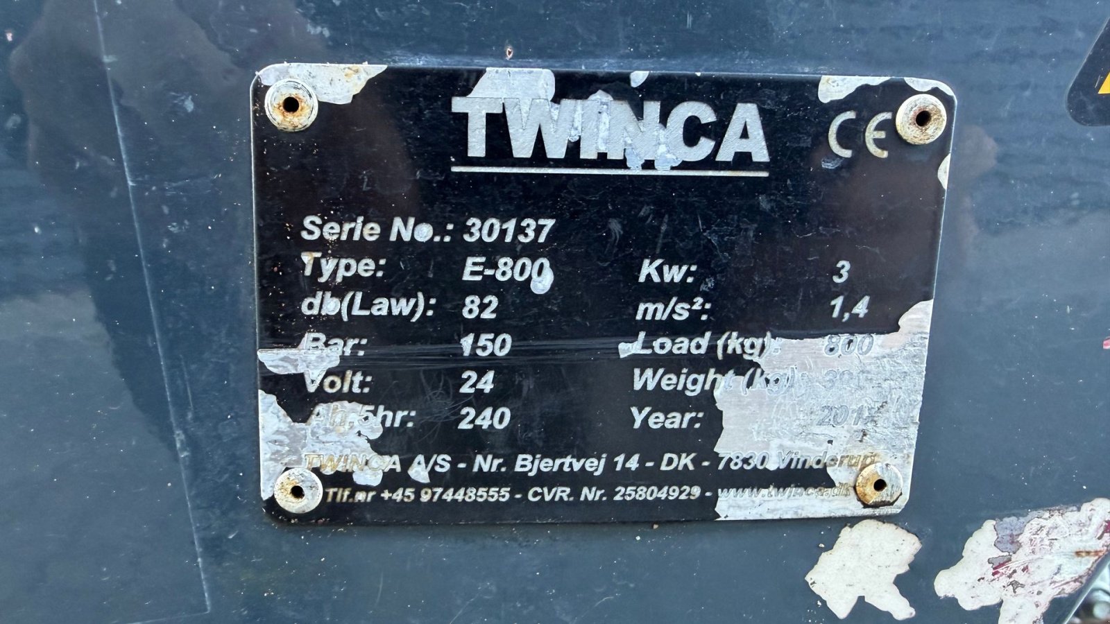 Sonstige Bagger & Lader za tip Sonstige E-800, Gebrauchtmaschine u Rønnede (Slika 8)