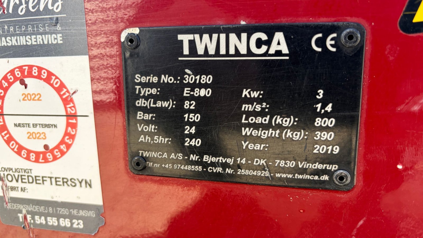 Sonstige Bagger & Lader tip Sonstige E-800, Gebrauchtmaschine in Rønnede (Poză 9)