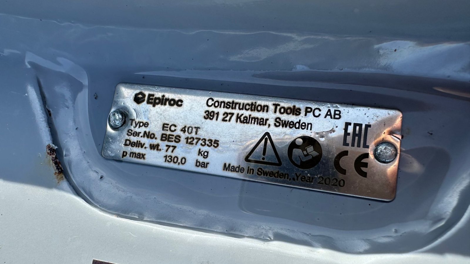 Sonstige Bagger & Lader typu Sonstige EC40, Gebrauchtmaschine v Rønnede (Obrázek 7)