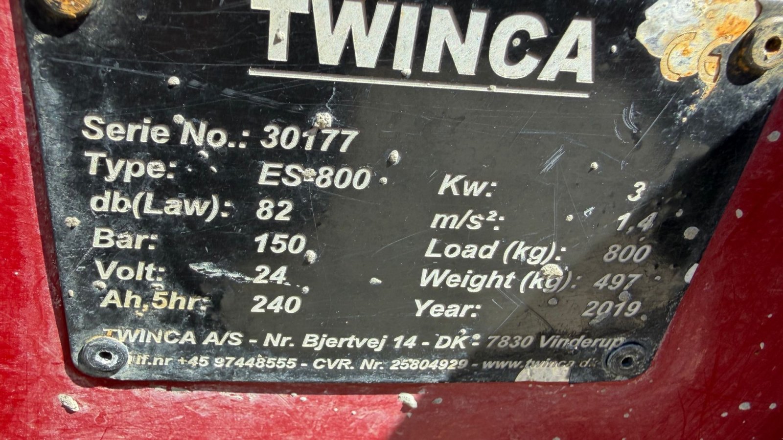 Sonstige Bagger & Lader tip Sonstige ES-800, Gebrauchtmaschine in Rønnede (Poză 5)