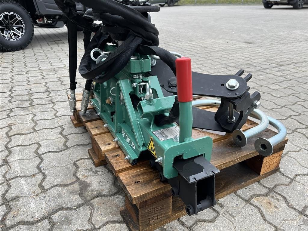 Sonstige Bagger & Lader typu Sonstige Hunklinger s100 hydraulisk flise/kantstens tang., Gebrauchtmaschine w Rønnede (Zdjęcie 8)