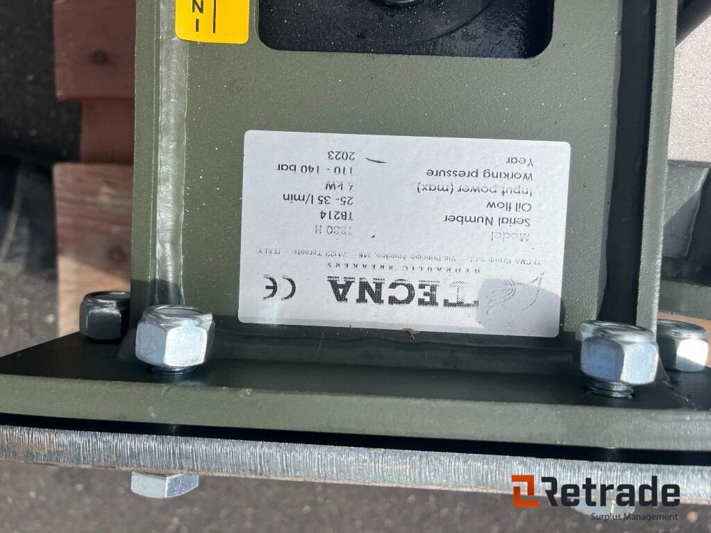 Sonstige Bagger & Lader tipa Sonstige Knusnings- og sorteringsudstyr Tecna 25 -35 L min. Hydraulik hammer, Gebrauchtmaschine u Rødovre (Slika 2)