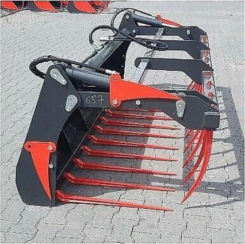 Sonstige Bagger & Lader типа Sonstige Krokodilschaufel Mistgabel Frontladergabel Schaufel, Gebrauchtmaschine в Schmallenberg (Фотография 4)