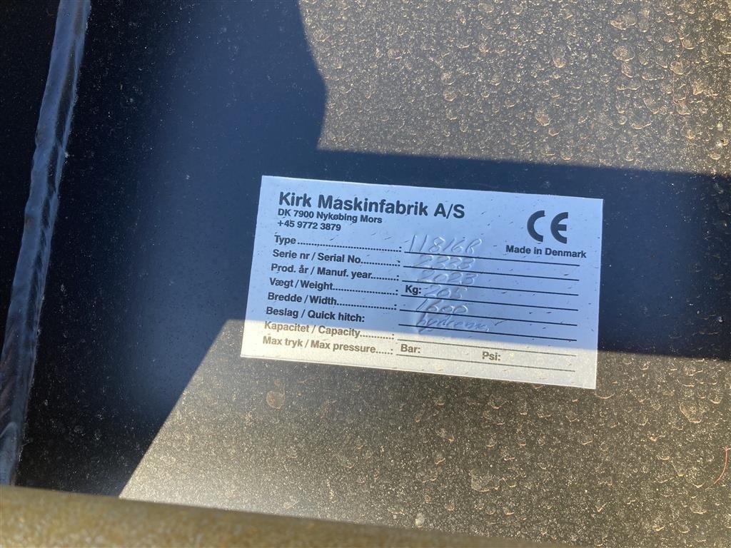 Sonstige Bagger & Lader of the type Sonstige KS Planerblad med konisk bagkant i siderne, Gebrauchtmaschine in Roslev (Picture 2)