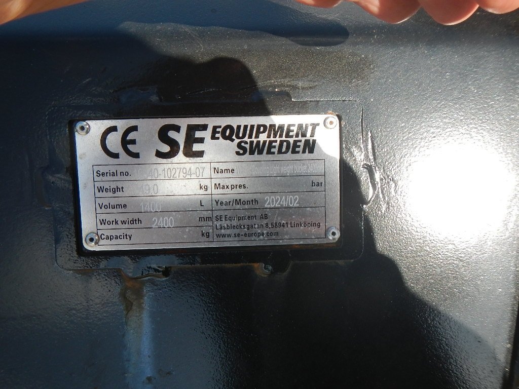 Sonstige Bagger & Lader a típus Sonstige Læsseskovl 240cm - S313, Gebrauchtmaschine ekkor: Aabenraa (Kép 8)