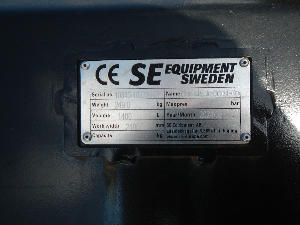 Sonstige Bagger & Lader a típus Sonstige Læsseskovl 240cm - S313, Gebrauchtmaschine ekkor: Aabenraa (Kép 7)