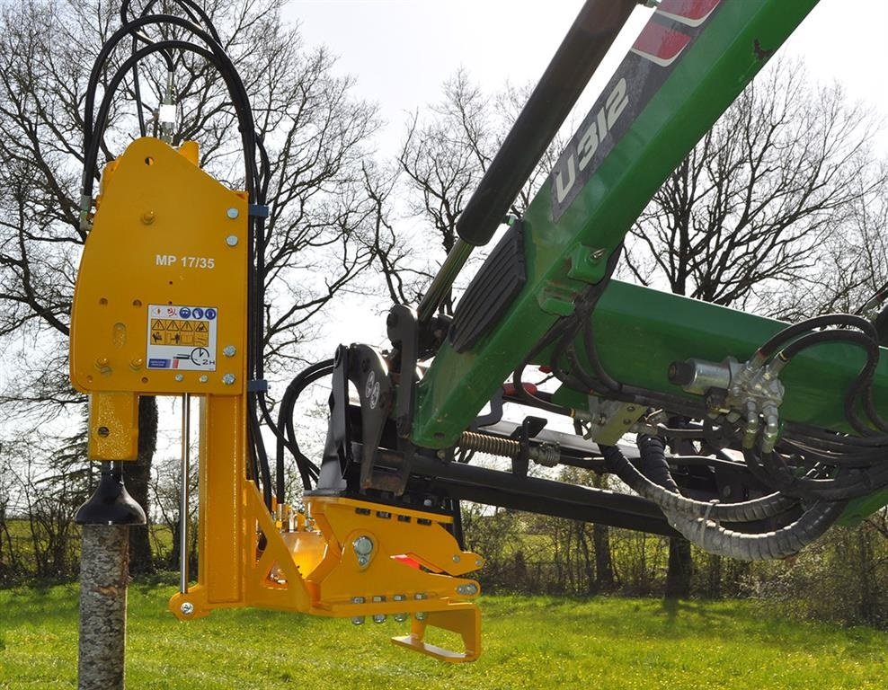 Sonstige Bagger & Lader van het type Sonstige Pælehammer til frontlæsser, Gebrauchtmaschine in Fredericia (Foto 3)