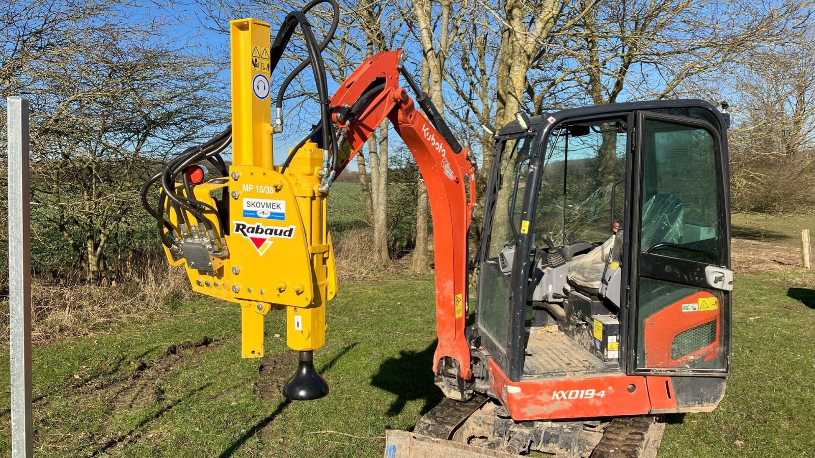 Sonstige Bagger & Lader of the type Sonstige Pælehammer til minigraver mm., Gebrauchtmaschine in Fredericia (Picture 2)