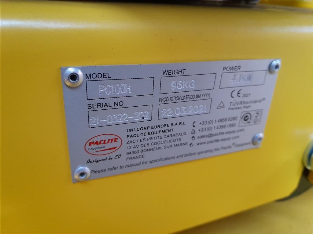 Sonstige Bagger & Lader tipa Sonstige paclite pladevibrator, Gebrauchtmaschine u Rødekro (Slika 4)