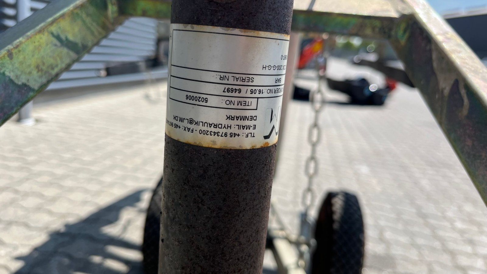 Sonstige Bagger & Lader typu Sonstige Stor flise ligger vogn til sf sten mm., Gebrauchtmaschine v Rønnede (Obrázek 8)