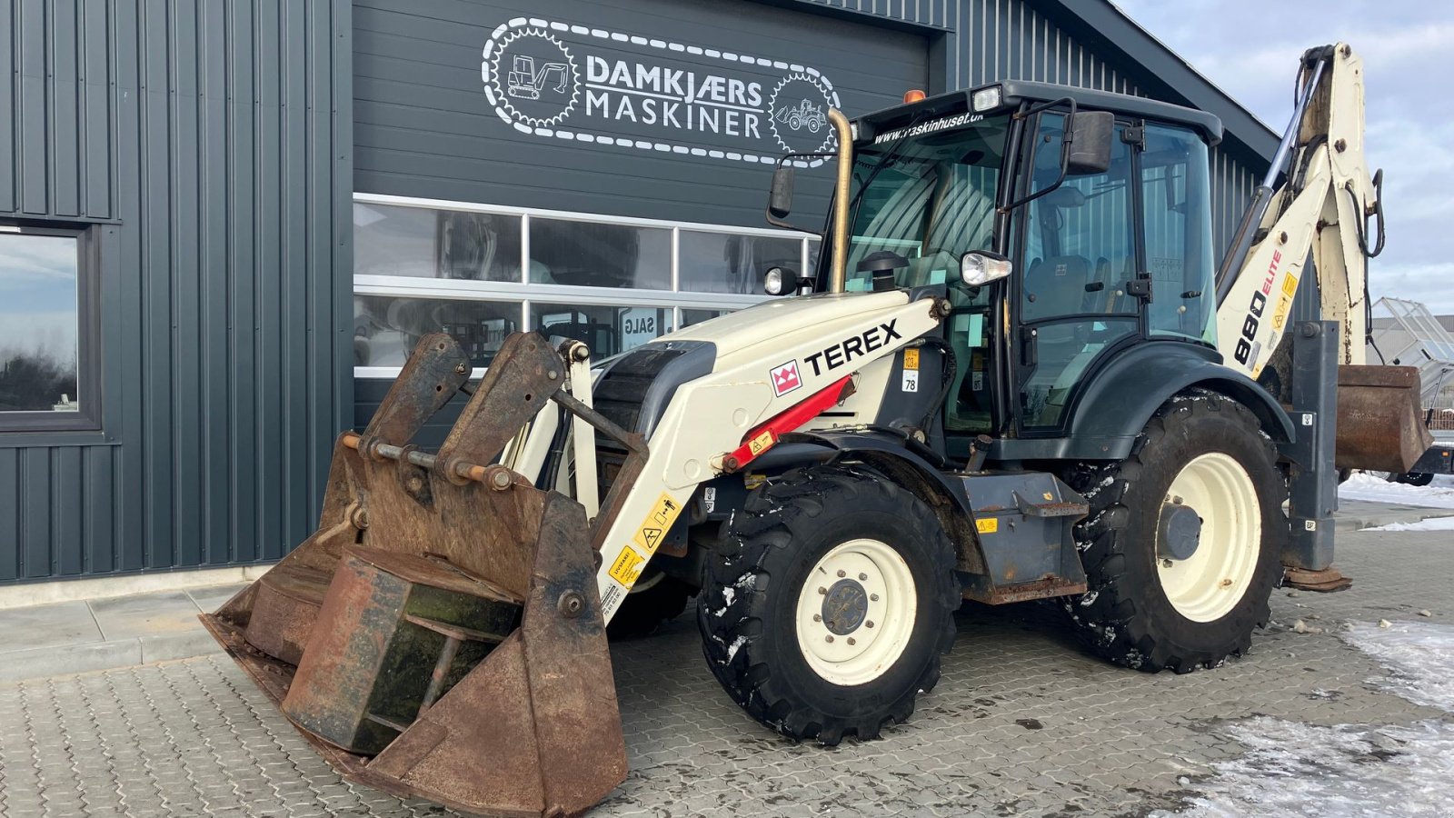 Sonstige Bagger & Lader typu Terex 880 Elite TEREX 880 Bemærk kun 2038 timer, Gebrauchtmaschine w Horsens (Zdjęcie 3)