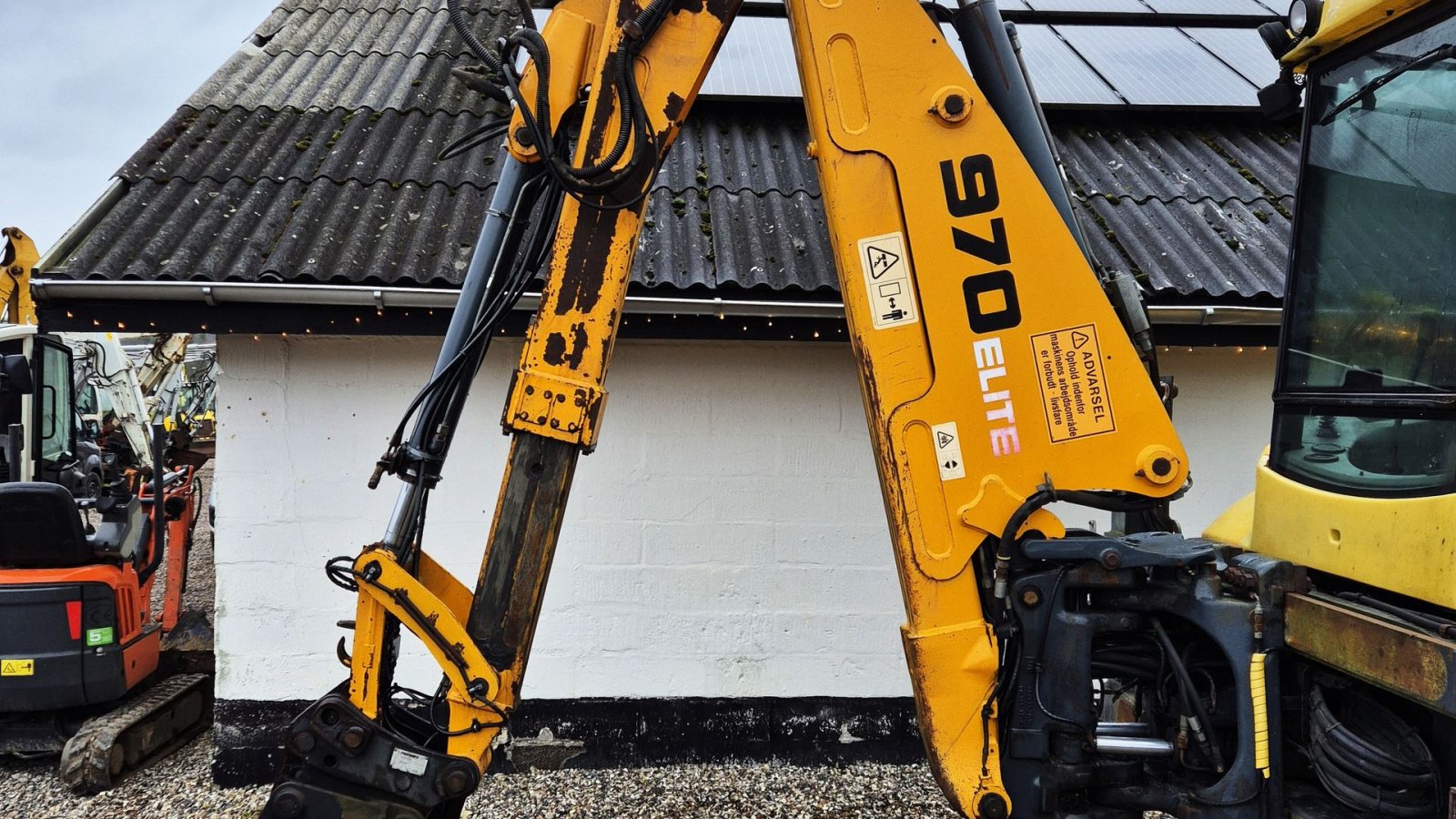 Sonstige Bagger & Lader des Typs Terex 970 ELITE / nye dæk / centralsmøring / teleskoparm / skovlsæt, Gebrauchtmaschine in Arden (Bild 7)