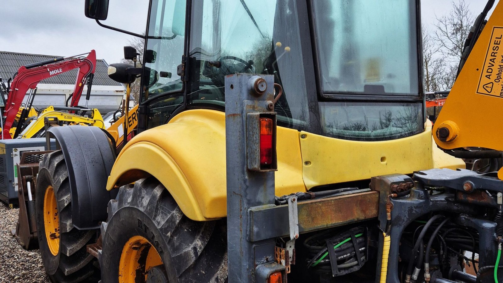 Sonstige Bagger & Lader des Typs Terex 970 ELITE / nye dæk / centralsmøring / teleskoparm / skovlsæt, Gebrauchtmaschine in Arden (Bild 4)