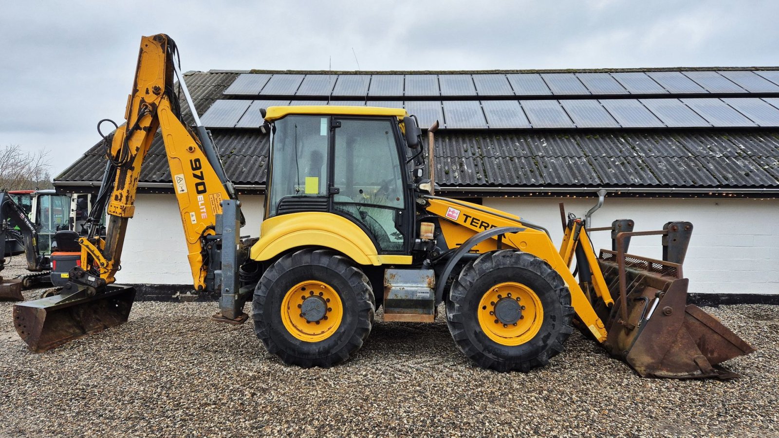 Sonstige Bagger & Lader des Typs Terex 970 ELITE / nye dæk / centralsmøring / teleskoparm / skovlsæt, Gebrauchtmaschine in Arden (Bild 1)