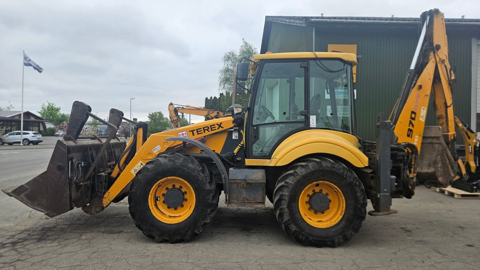 Sonstige Bagger & Lader za tip Terex 970, Gebrauchtmaschine u Nykøbing Falster (Slika 2)
