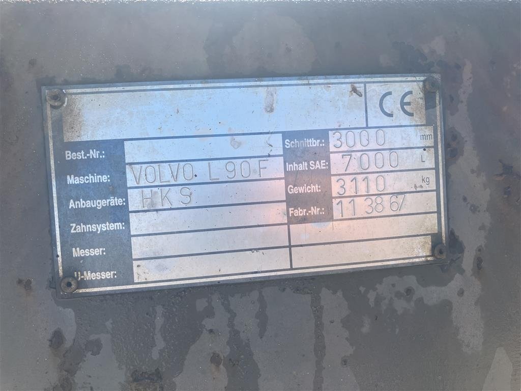 Sonstige Bagger & Lader Türe ait Volvo L 90 F 7m3 højtipskovl, Gebrauchtmaschine içinde Rødekro (resim 9)