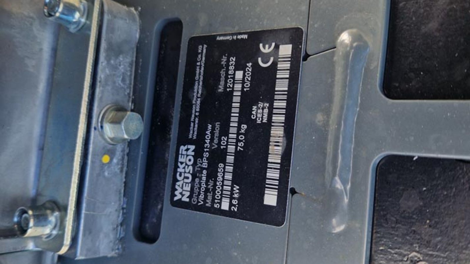 Sonstige Bagger & Lader типа Wacker Neuson BPS 1340, Gebrauchtmaschine в Vrå (Фотография 5)