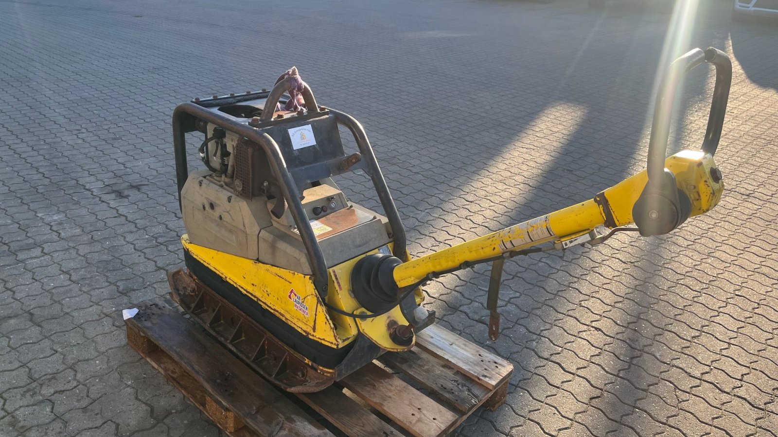 Sonstige Bagger & Lader типа Wacker Neuson DPU5045H 400kg frem/bak Diesel plade med elsart, Gebrauchtmaschine в Rønnede (Фотография 10)