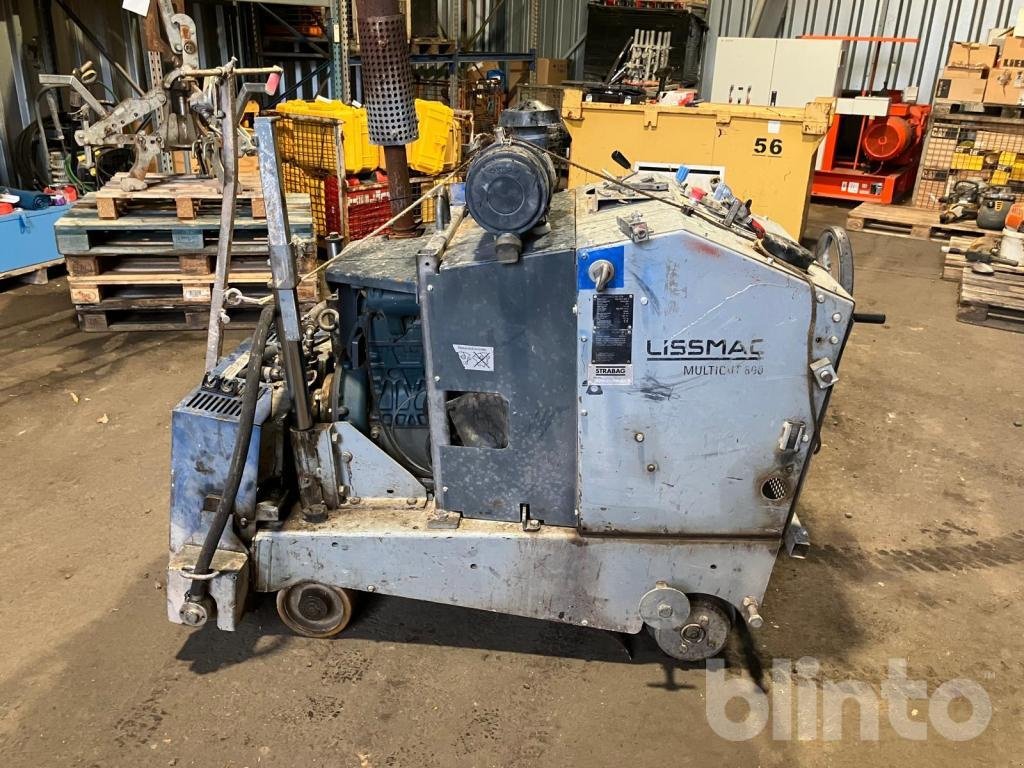 Sonstige Baumaschinen-Kleingeräte typu Lissmac Multicut 800 G, Gebrauchtmaschine v Düsseldorf (Obrázek 3)