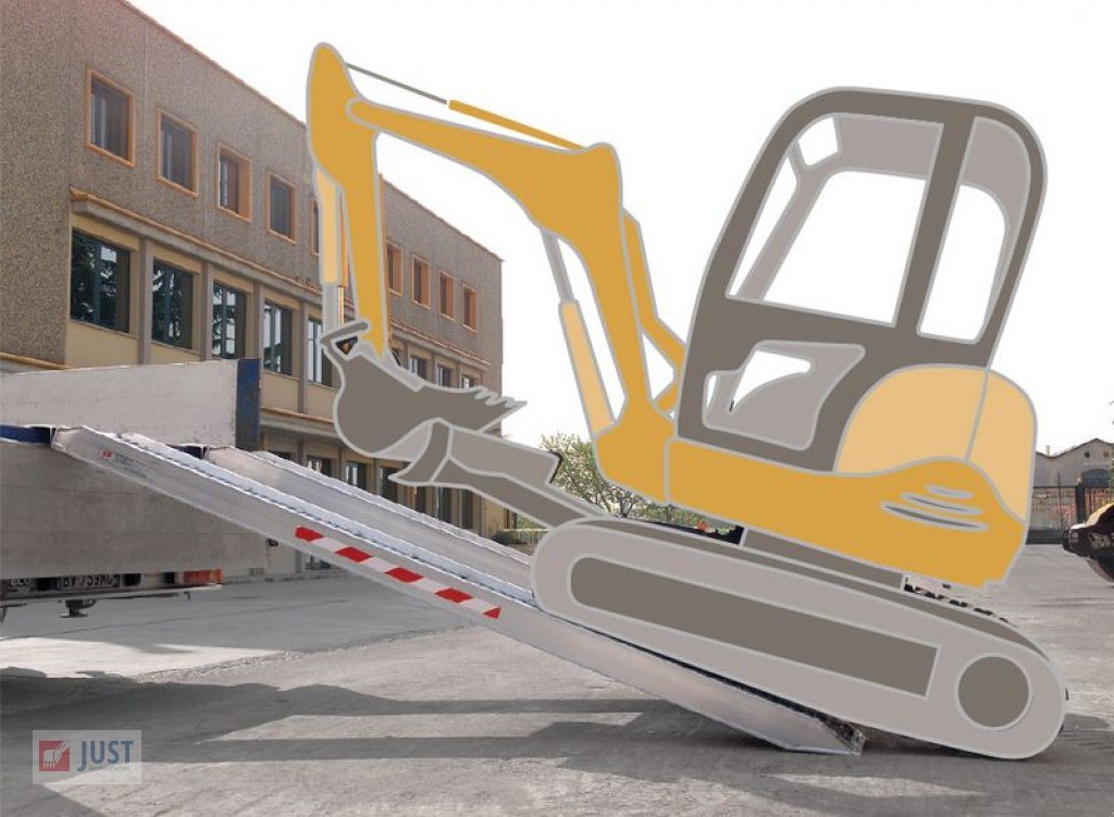 Sonstige Baumaschinen-Kleingeräte του τύπου Sonstige Alurampe 3,5 m 4100 Kg Minibagger Tieflader, Neumaschine σε Schnelldorf (Φωτογραφία 1)