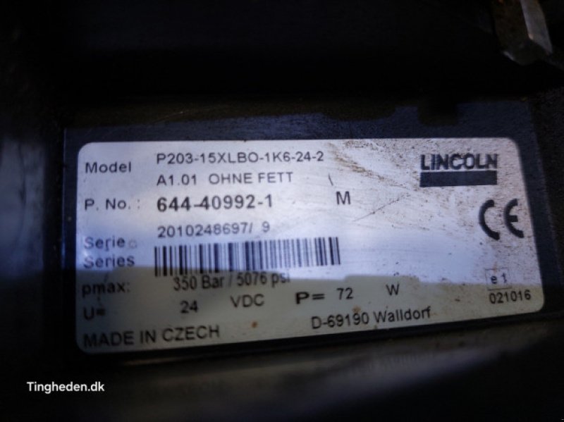 Sonstige Baumaschinen-Kleingeräte typu Sonstige P203-15XLBO-1K6-24-2, Gebrauchtmaschine v Hemmet (Obrázek 11)