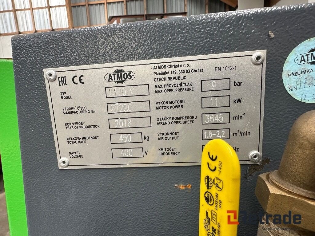 Sonstige Baumaschinen-Kleingeräte του τύπου Sonstige Skrue kompressor i kabinet, Gebrauchtmaschine σε Rødovre (Φωτογραφία 4)