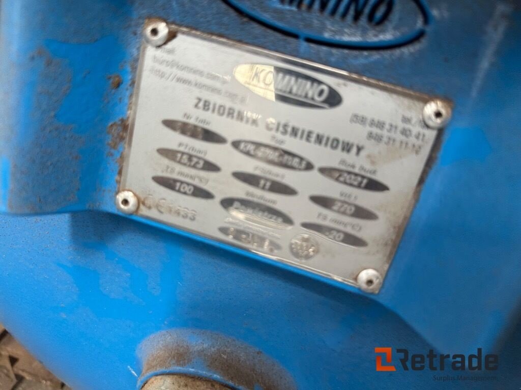 Sonstige Baumaschinen-Kleingeräte του τύπου Sonstige Skruekompressor MSP KPL-270/L-11/0,5, Gebrauchtmaschine σε Rødovre (Φωτογραφία 3)