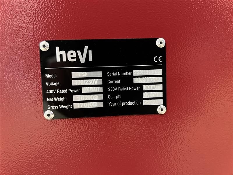 Sonstige Baumaschinen-Kleingeräte des Typs Sonstige Stromerzeuger HEVI T9000Full, Neumaschine in Weitra (Bild 5)