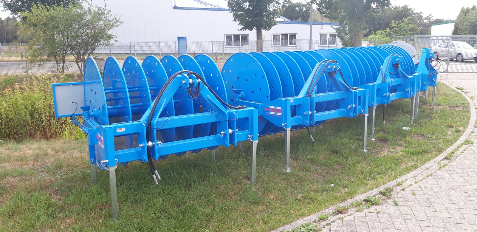 Sonstige Beregnungstechnik des Typs Buchholz Schlauchhaspel (blau), Neumaschine in Celle (Bild 1)