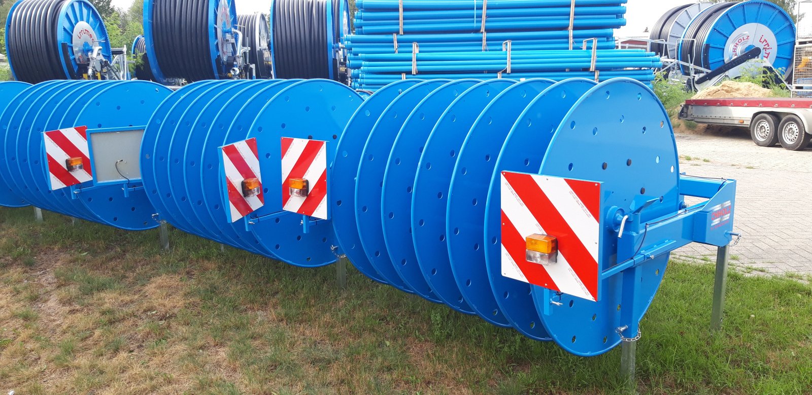 Sonstige Beregnungstechnik des Typs Buchholz Schlauchhaspel (blau), Neumaschine in Celle (Bild 2)