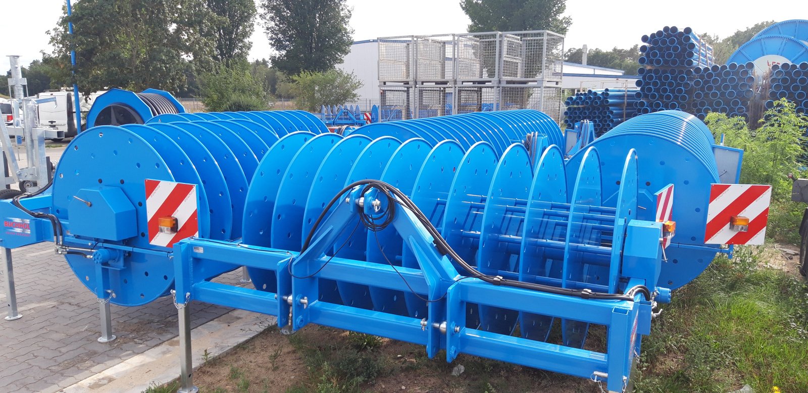 Sonstige Beregnungstechnik des Typs Buchholz Schlauchhaspel (blau), Neumaschine in Celle (Bild 3)