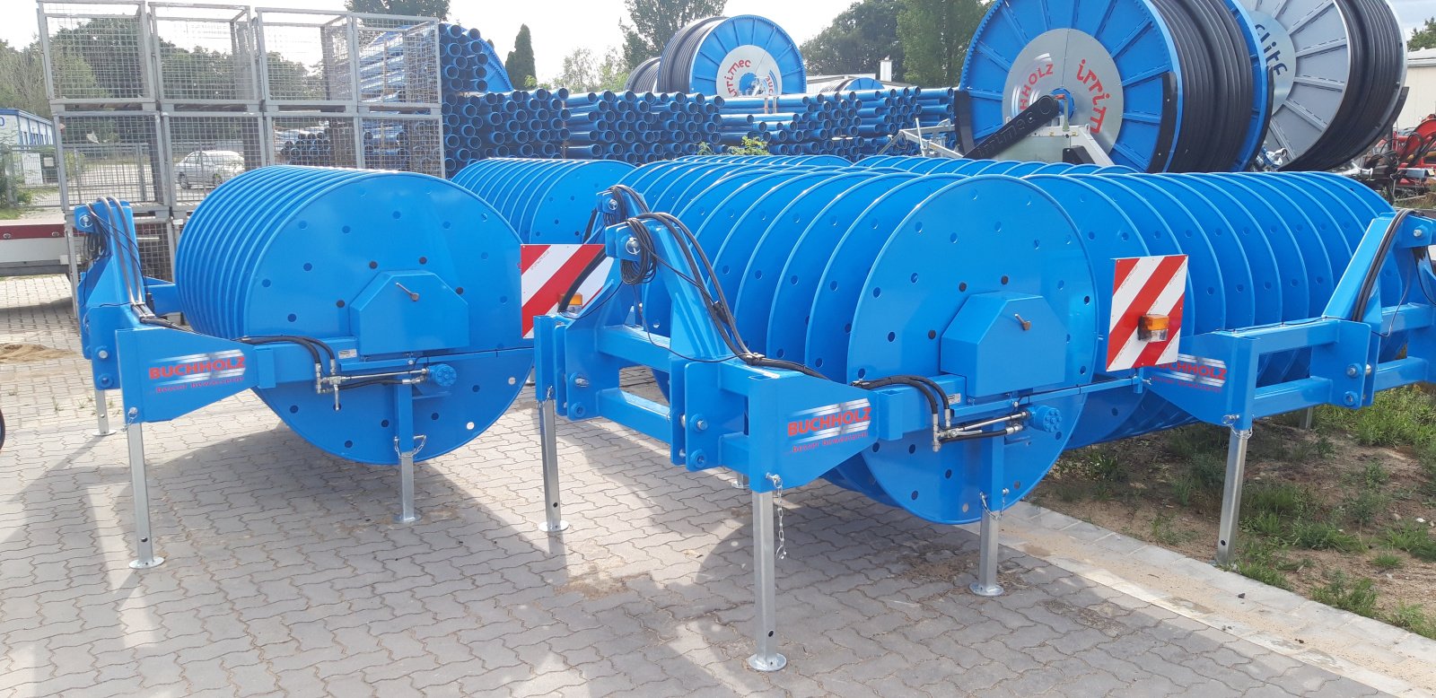 Sonstige Beregnungstechnik des Typs Buchholz Schlauchhaspel (blau), Neumaschine in Celle (Bild 4)