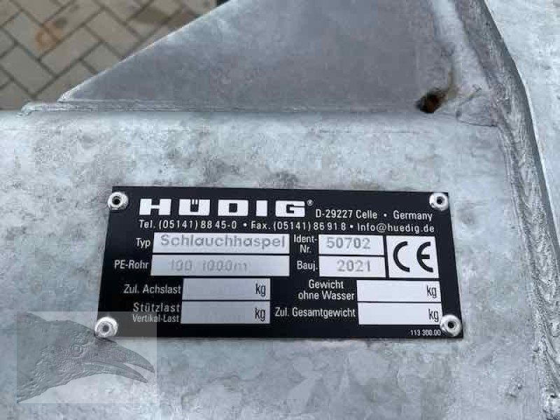 Sonstige Beregnungstechnik типа Hüdig Schlauchhaspel SH 1000, Neumaschine в Südheide (Фотография 7)