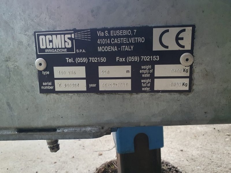 Sonstige Beregnungstechnik des Typs Ocmis 110/550, Gebrauchtmaschine in PITHIVIERS Cedex (Bild 5)