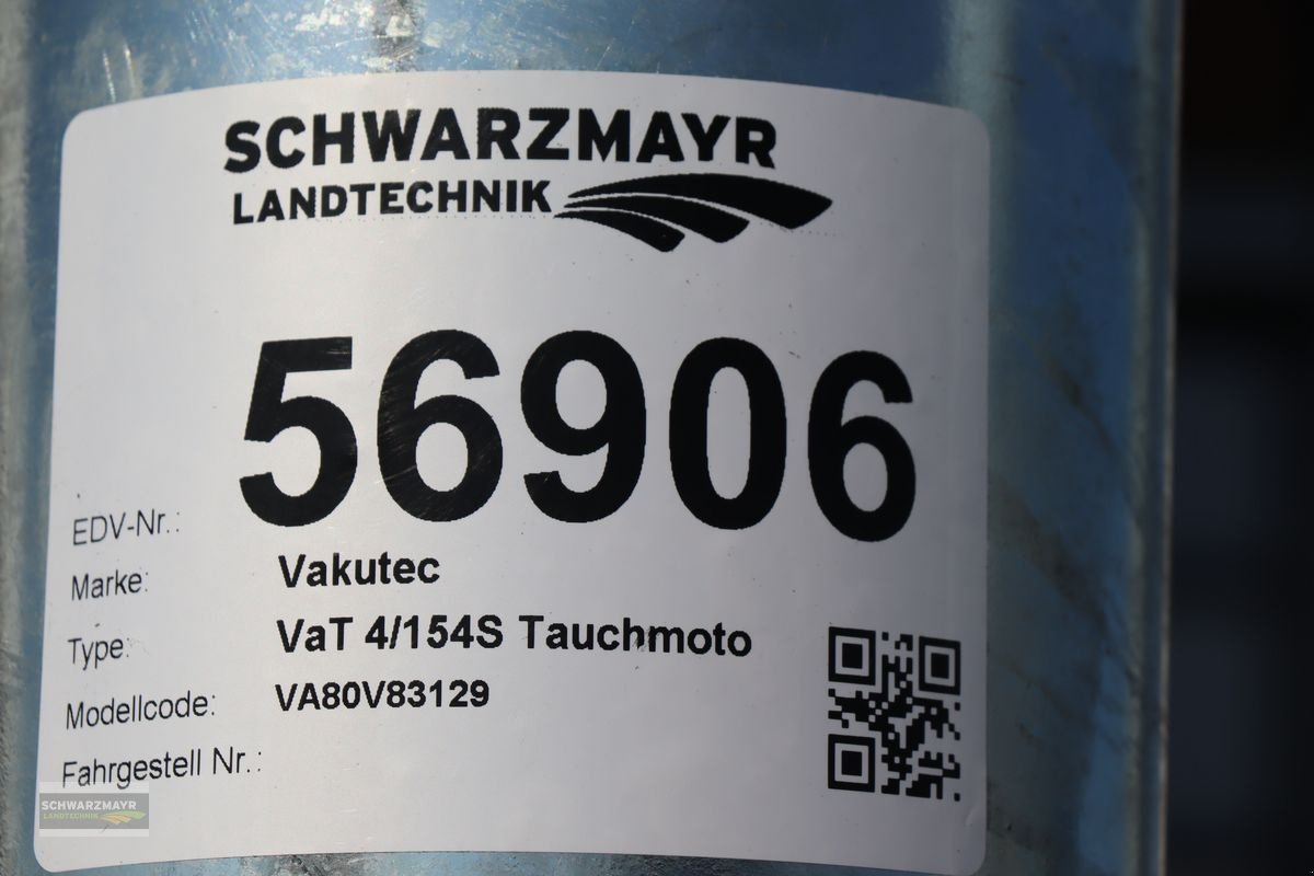 Sonstige Beregnungstechnik типа Vakutec VaT 4/154S Tauchmotorpumpe, Neumaschine в Gampern (Фотография 17)