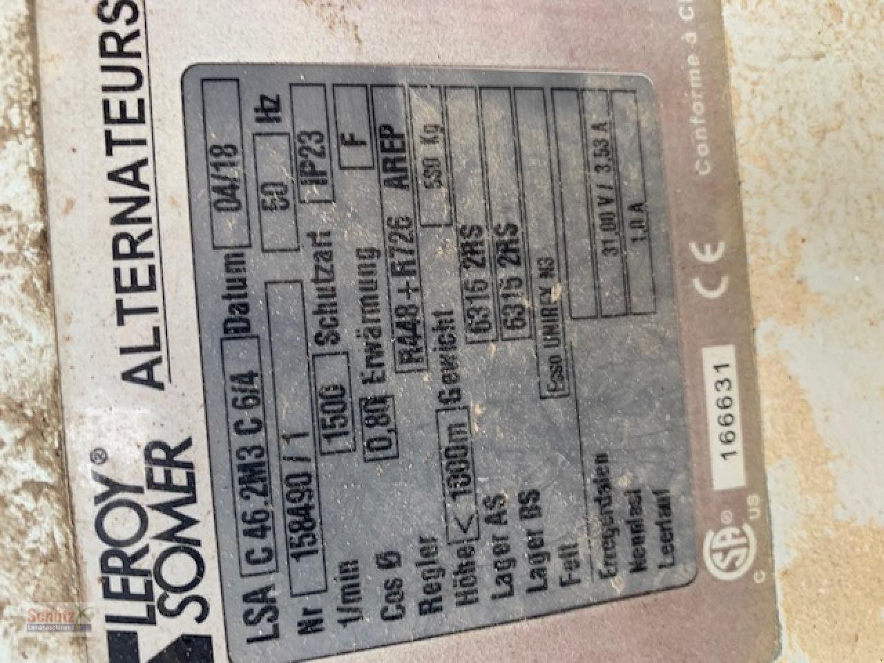 Sonstige Biogastechnik typu Sonstige Liebherr, Biogas Motor mit Generator, Gebrauchtmaschine v Schierling (Obrázek 5)