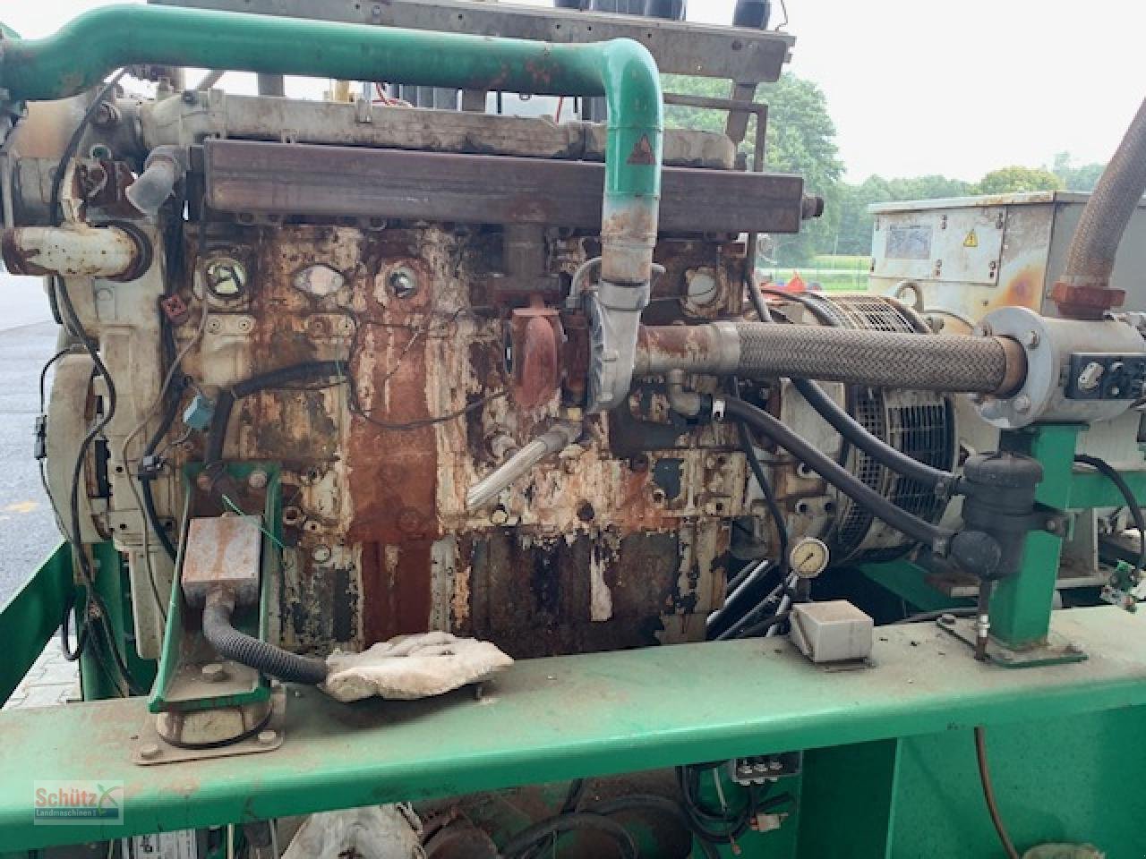 Sonstige Biogastechnik typu Sonstige Liebherr, Biogas Motor mit Generator, Gebrauchtmaschine v Schierling (Obrázek 11)