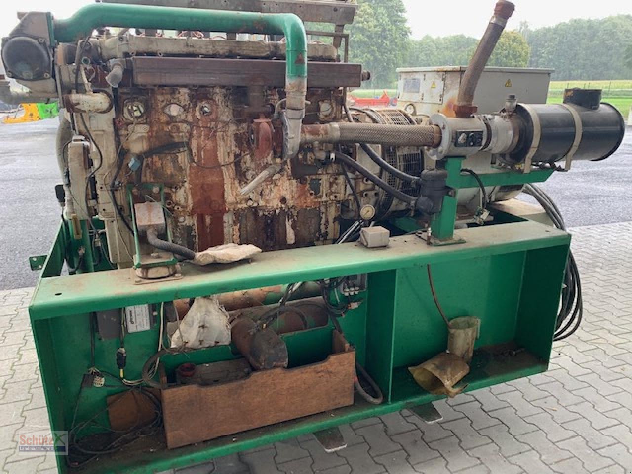 Sonstige Biogastechnik typu Sonstige Liebherr, Biogas Motor mit Generator, Gebrauchtmaschine v Schierling (Obrázek 12)