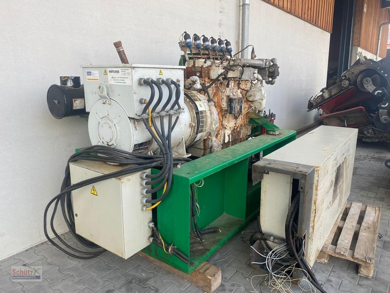 Sonstige Biogastechnik typu Sonstige Liebherr, Biogas Motor mit Generator, Gebrauchtmaschine v Schierling (Obrázek 14)