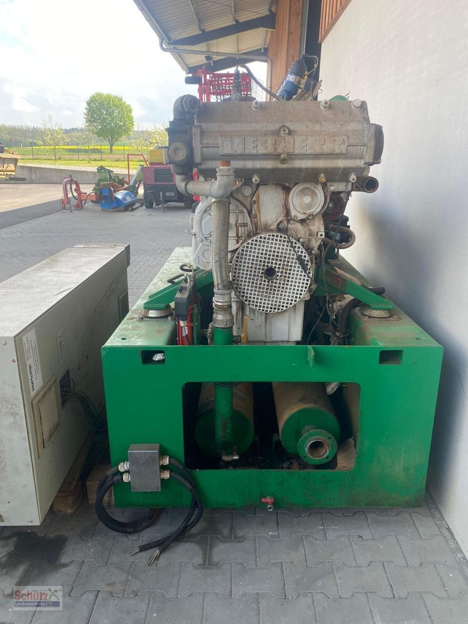 Sonstige Biogastechnik typu Sonstige Liebherr, Biogas Motor mit Generator, Gebrauchtmaschine v Schierling (Obrázek 15)