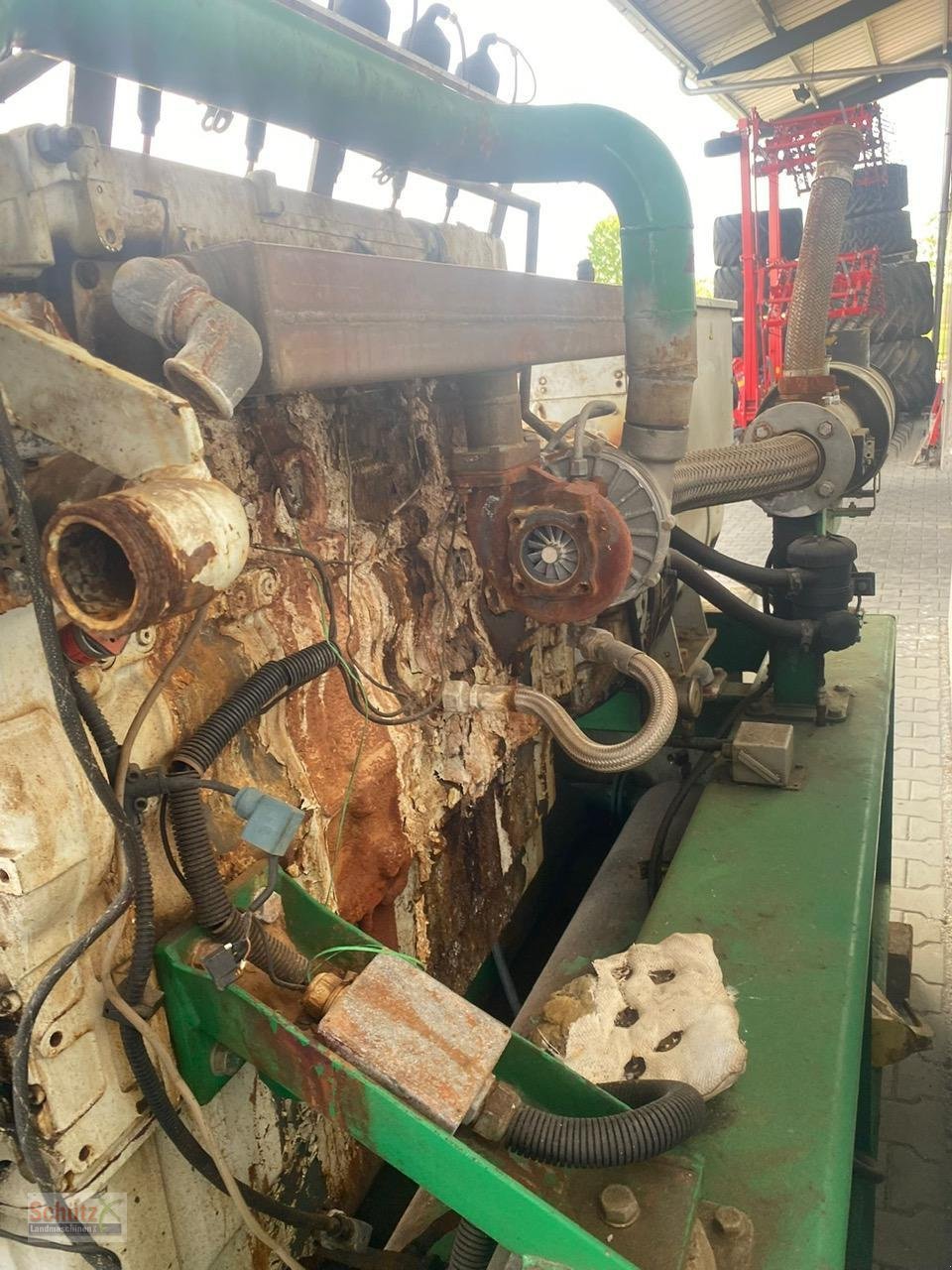 Sonstige Biogastechnik typu Sonstige Liebherr, Biogas Motor mit Generator, Gebrauchtmaschine v Schierling (Obrázek 17)