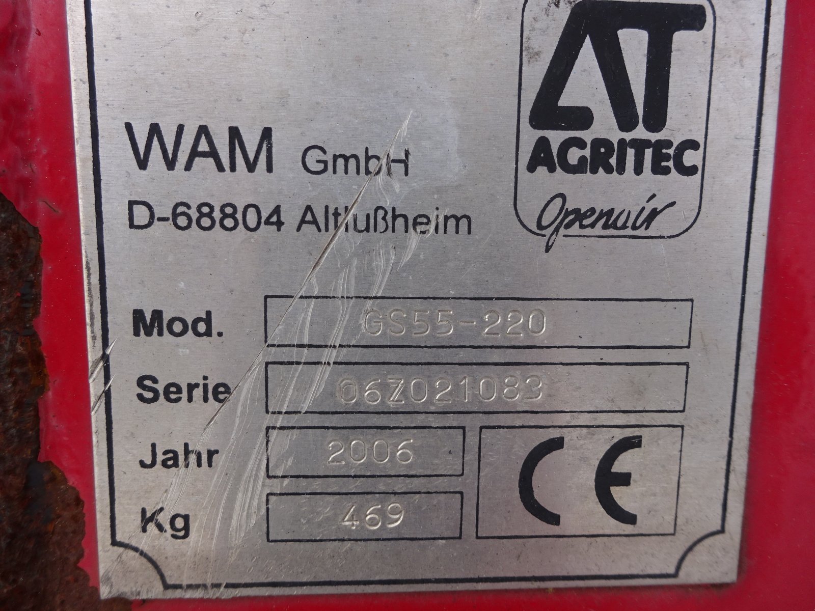 Sonstige Bodenbearbeitungsgeräte a típus Agritec GS 55-220, Gebrauchtmaschine ekkor: Ertingen (Kép 4)