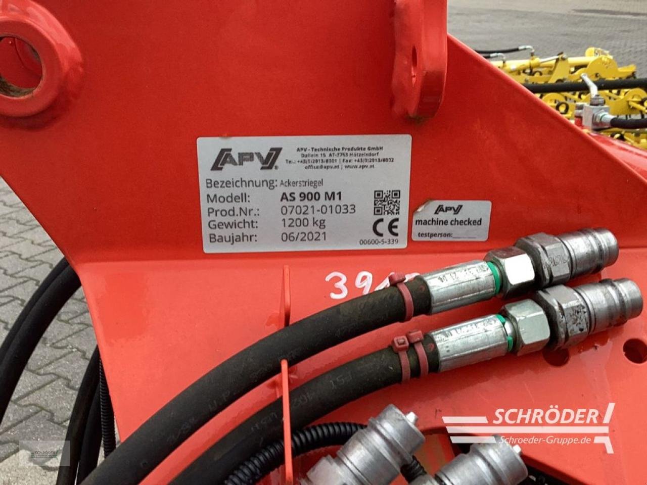 Sonstige Bodenbearbeitungsgeräte van het type APV AS 900 M1, Gebrauchtmaschine in Lastrup (Foto 6)