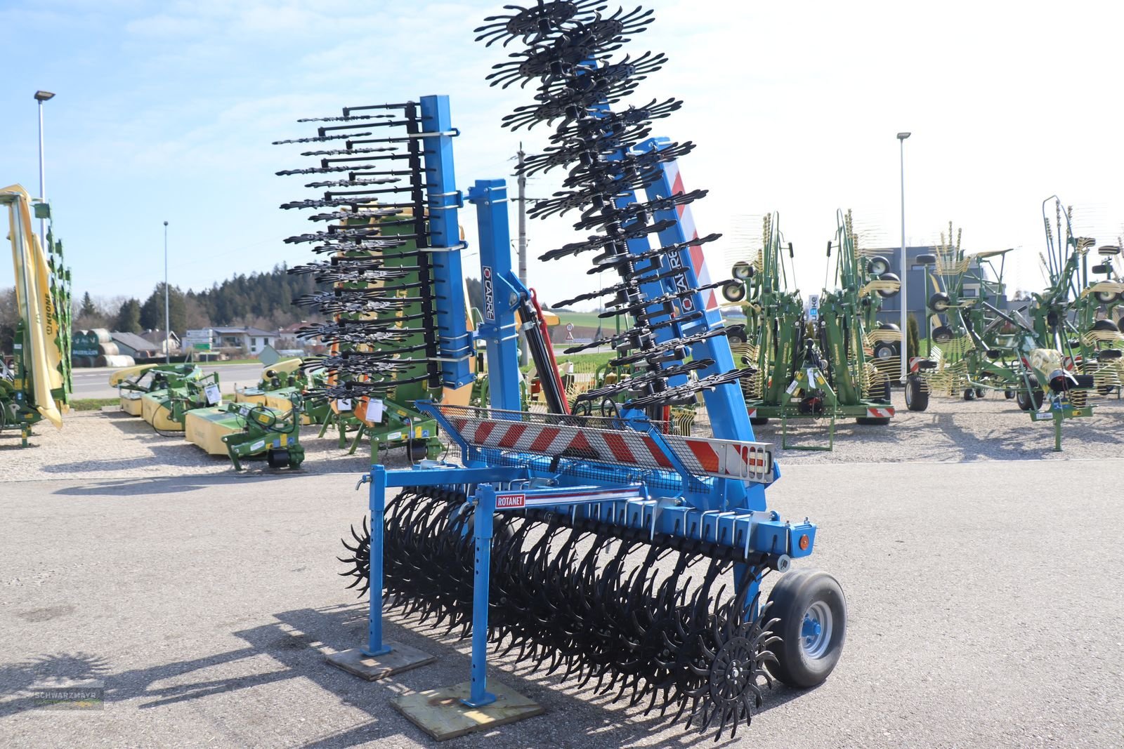 Sonstige Bodenbearbeitungsgeräte Türe ait Carré Rotorhacke Rotanet, Vorführmaschine içinde Gampern (resim 3)