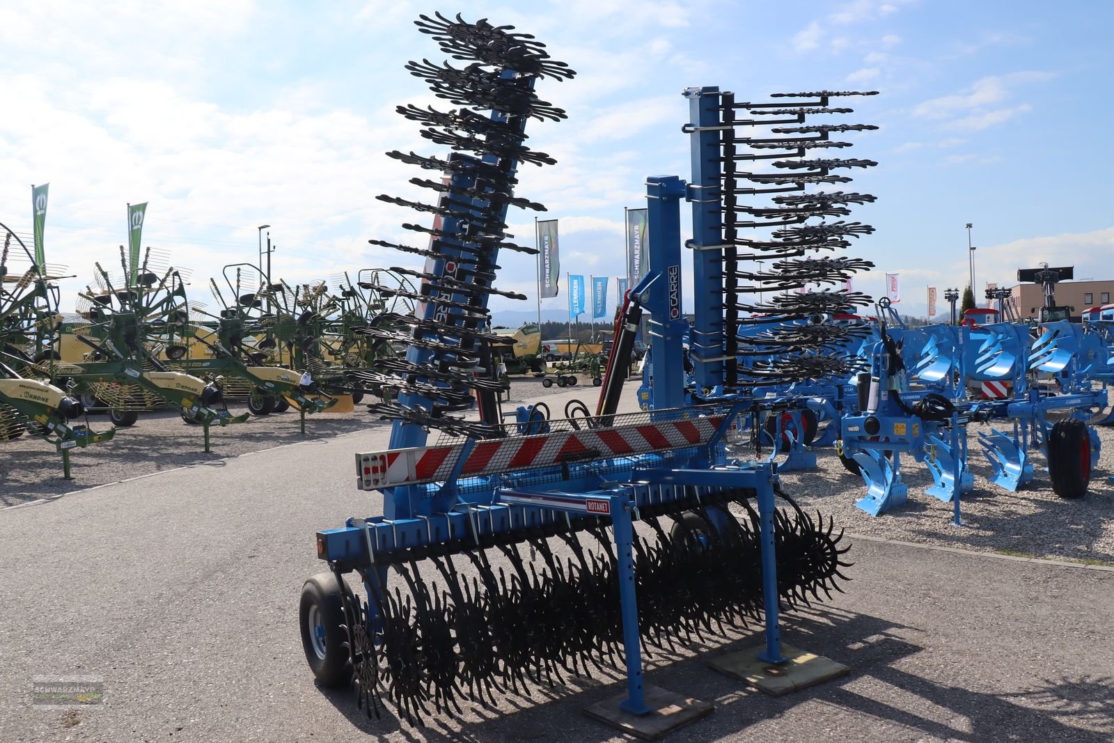 Sonstige Bodenbearbeitungsgeräte Türe ait Carré Rotorhacke Rotanet, Vorführmaschine içinde Gampern (resim 4)