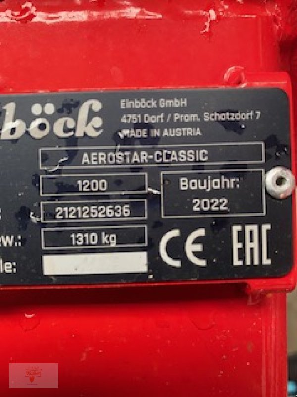 Sonstige Bodenbearbeitungsgeräte tipa Einböck Aerostar-Exact 1200, Gebrauchtmaschine u Remchingen (Slika 2)